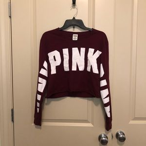 Victoria’s Secret PINK, crop long sleeve